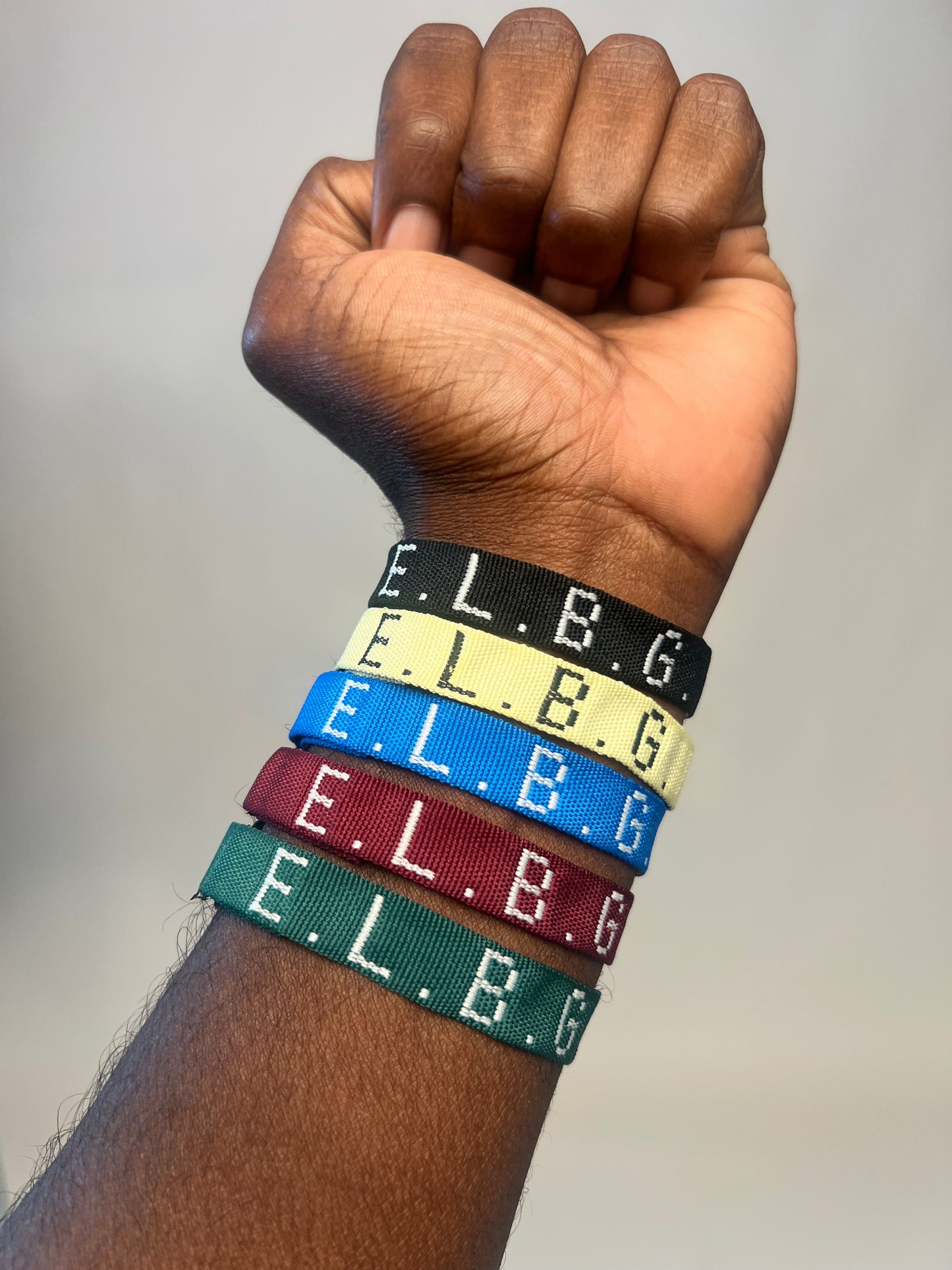 Eternally Loved by God (ELBG™) Woven Bracelets (5-PACK)