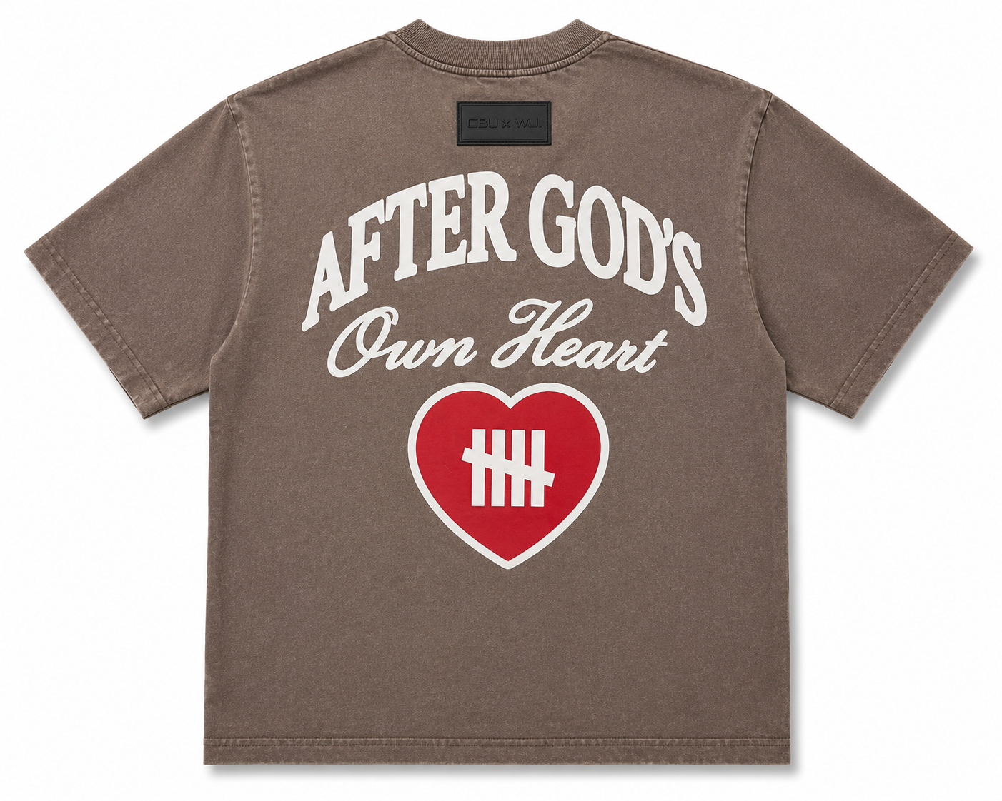 After God's Own Heart Tee - Antique Mocha (PRE-ORDER)