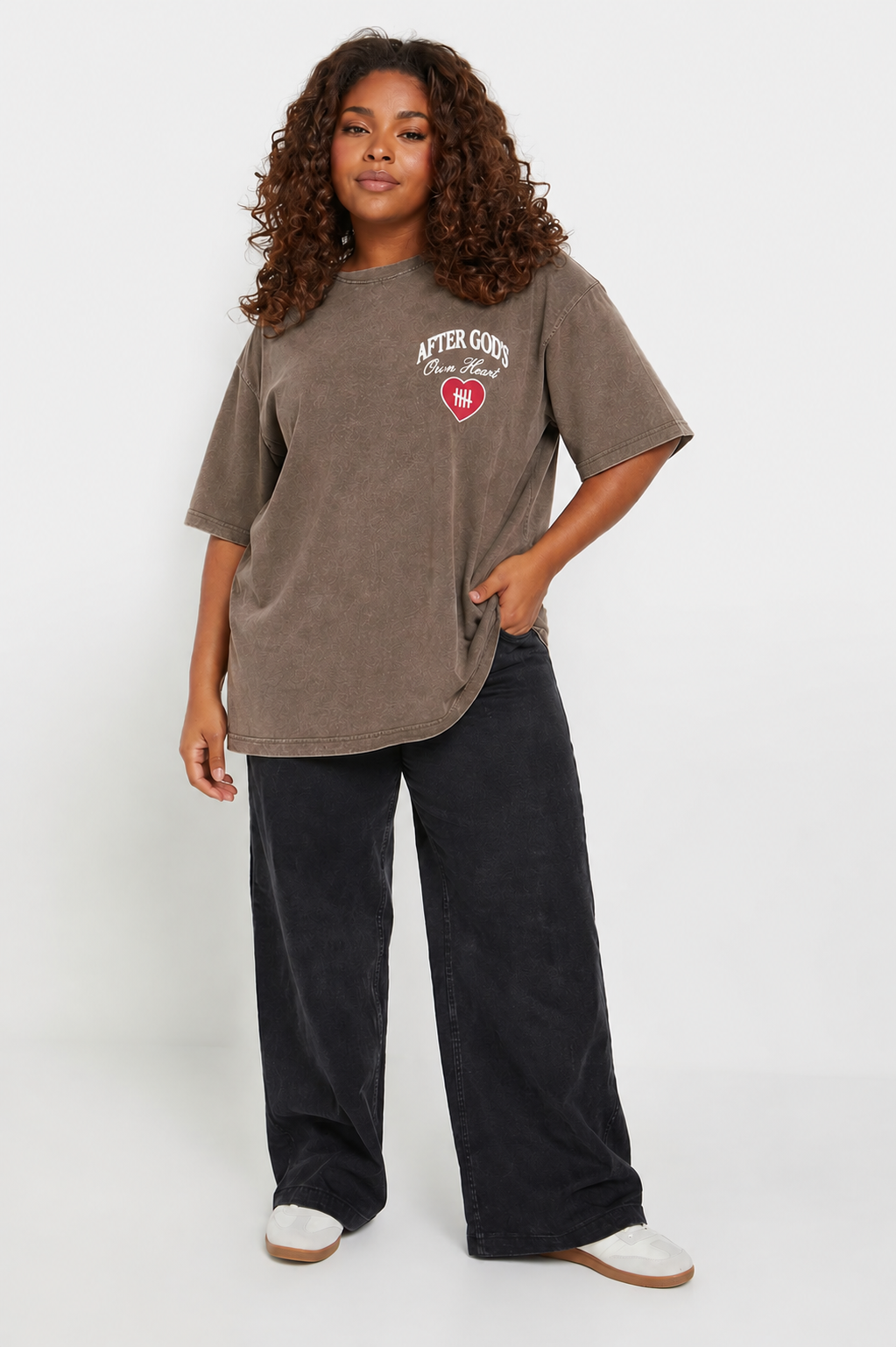 After God's Own Heart Tee - Antique Mocha (PRE-ORDER)