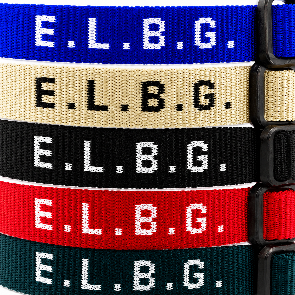 Eternally Loved by God (ELBG™) Woven Bracelets (5-PACK)