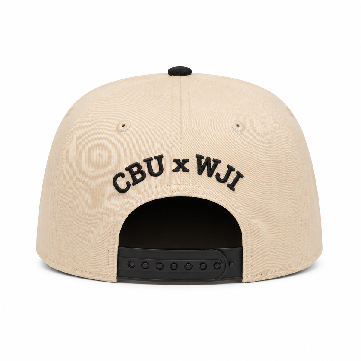 After God's Own Heart Snapback Hat - Cream/Onyx