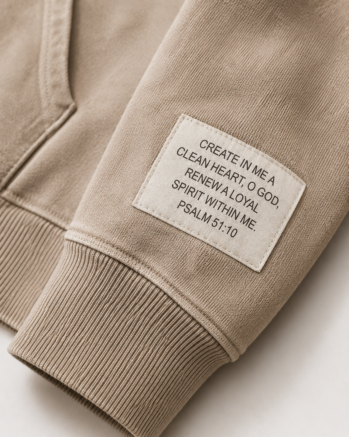 After God’s Own Heart Premium Hoodie Vintage Sand (PRE-ORDER)