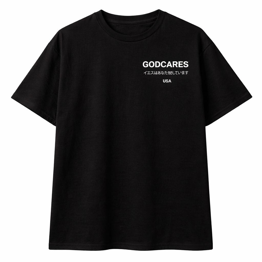 GODCARES™ Premium Tee - Onyx (PRE-ORDER)