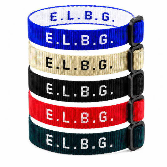 Eternally Loved by God (ELBG™) Woven Bracelets (5-PACK)