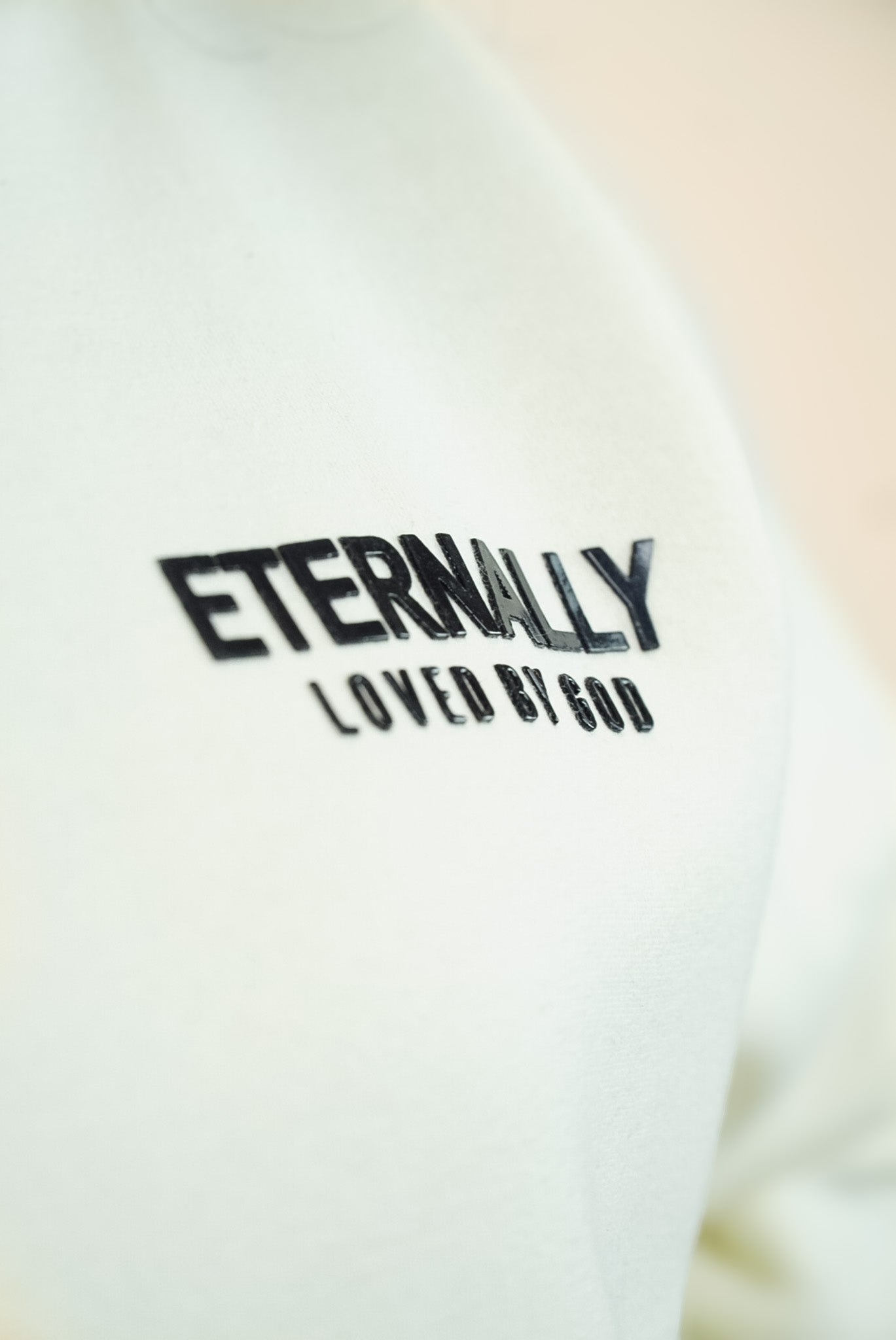 Eternally Loved by God Premium Hoodie (French Vanilla)