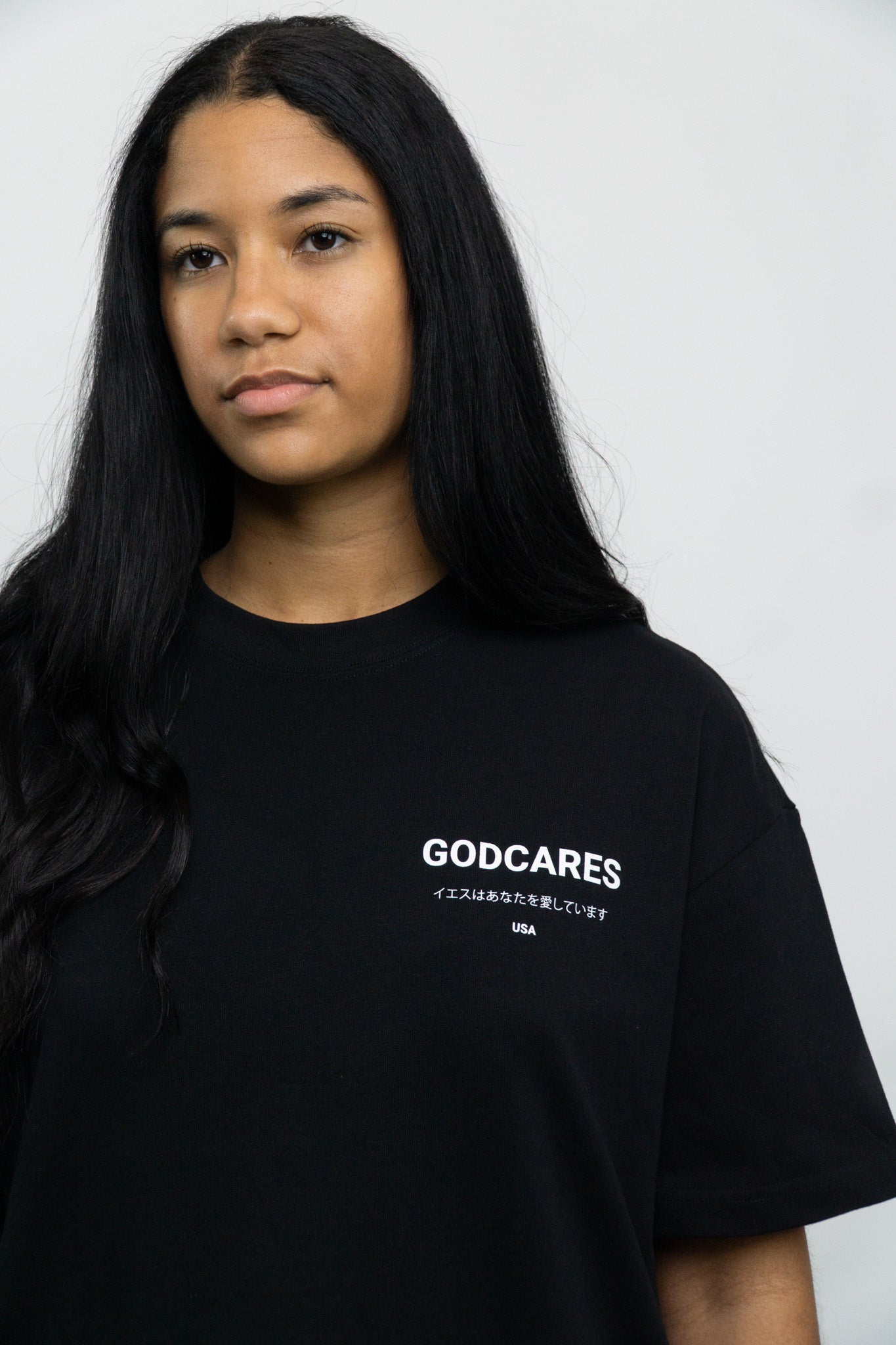 GODCARES™ Premium Tee - Onyx (PRE-ORDER)