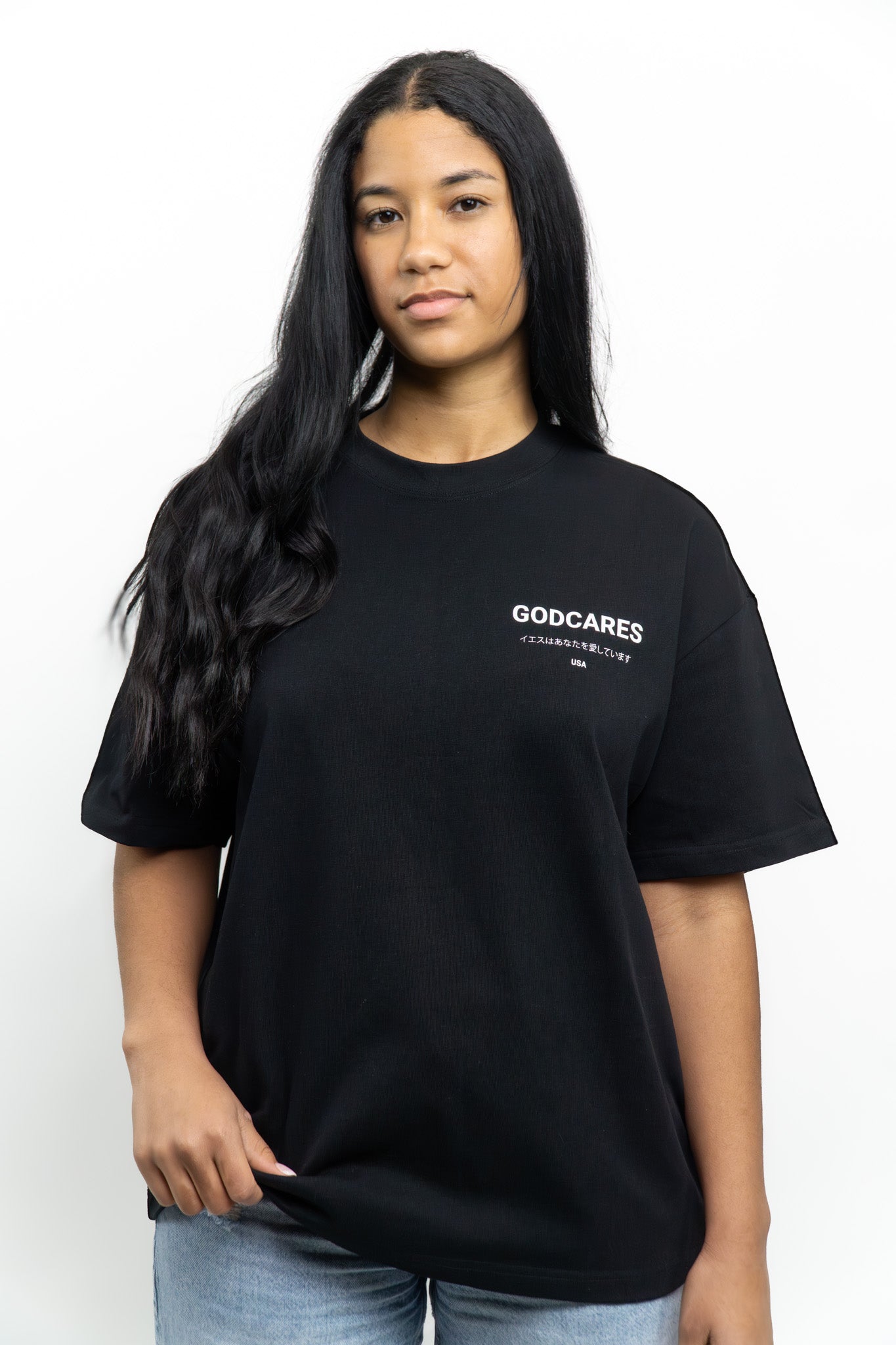 GODCARES™ Premium Tee - Onyx (PRE-ORDER)