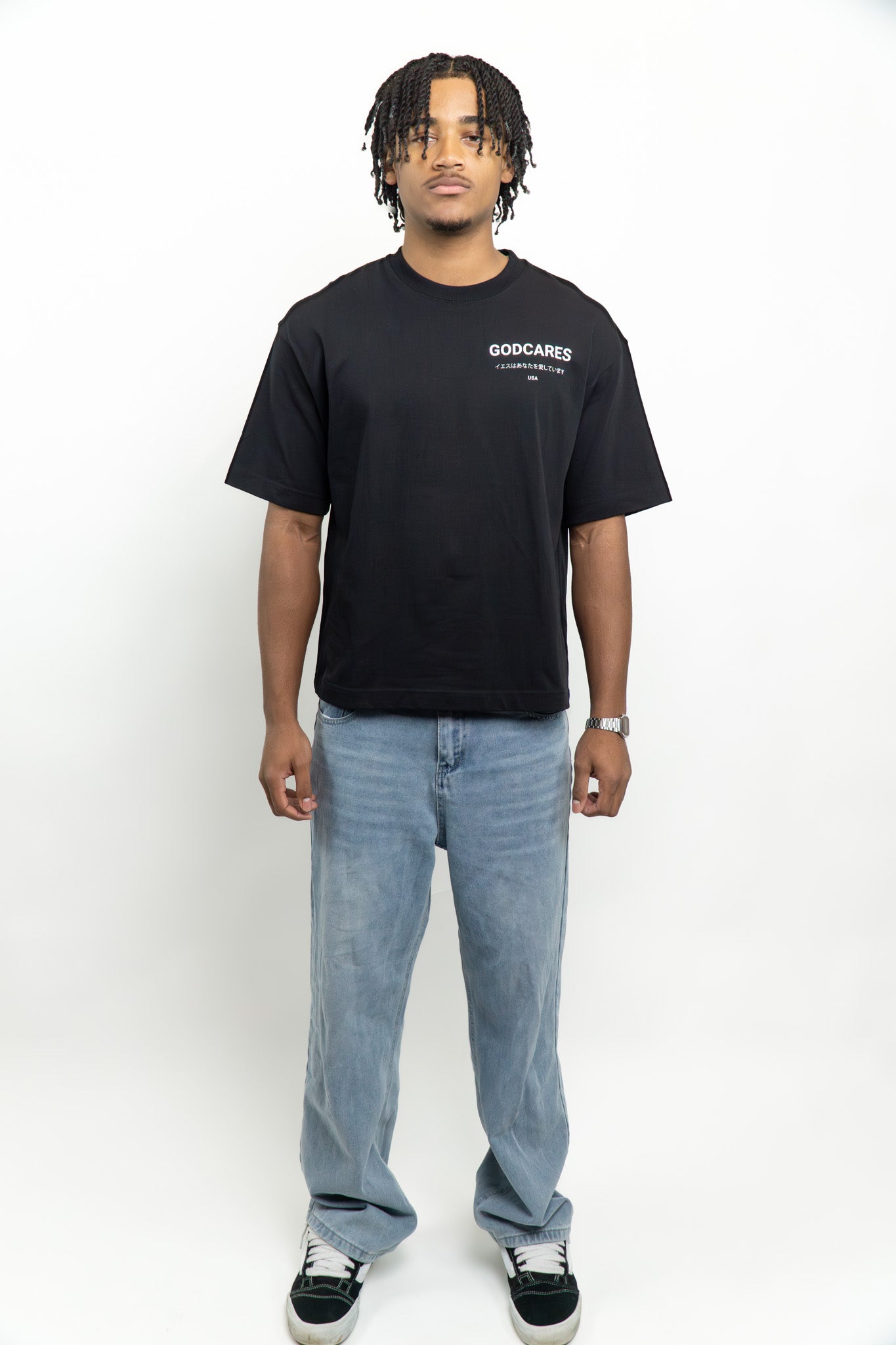 GODCARES™ Premium Tee - Onyx (PRE-ORDER)