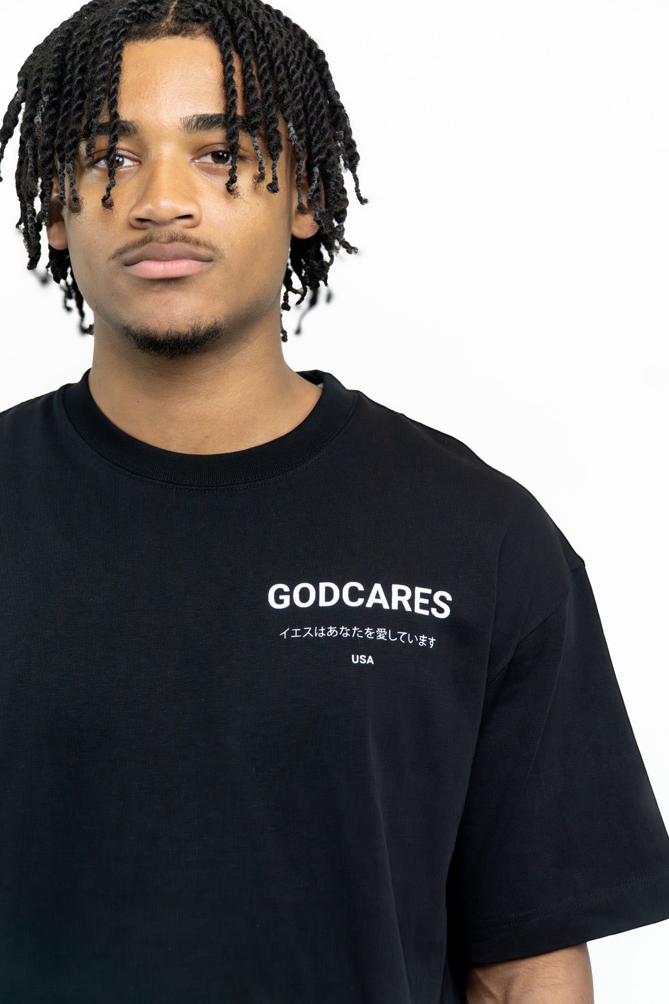 GODCARES™ Premium Tee - Onyx (PRE-ORDER)