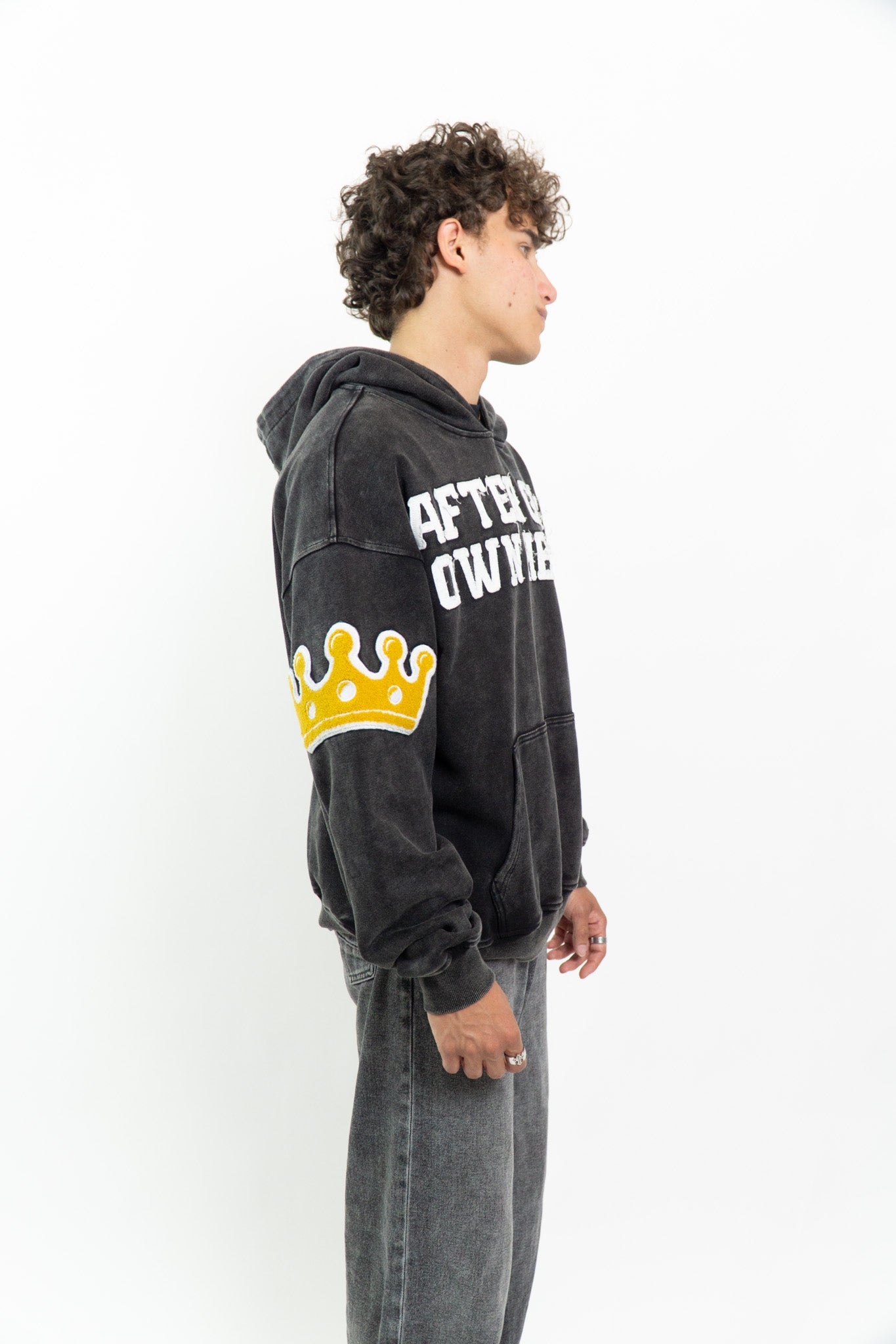 After God's Own Heart Premium Hoodie - Faded Onyx (PRE-ORDER)