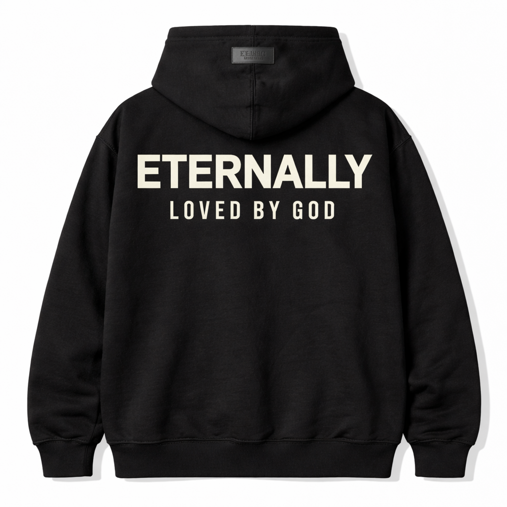 Eternally Loved by God Premium Hoodie (Onyx)