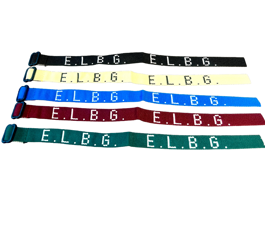 Eternally Loved by God (ELBG™) Woven Bracelets (5-PACK)