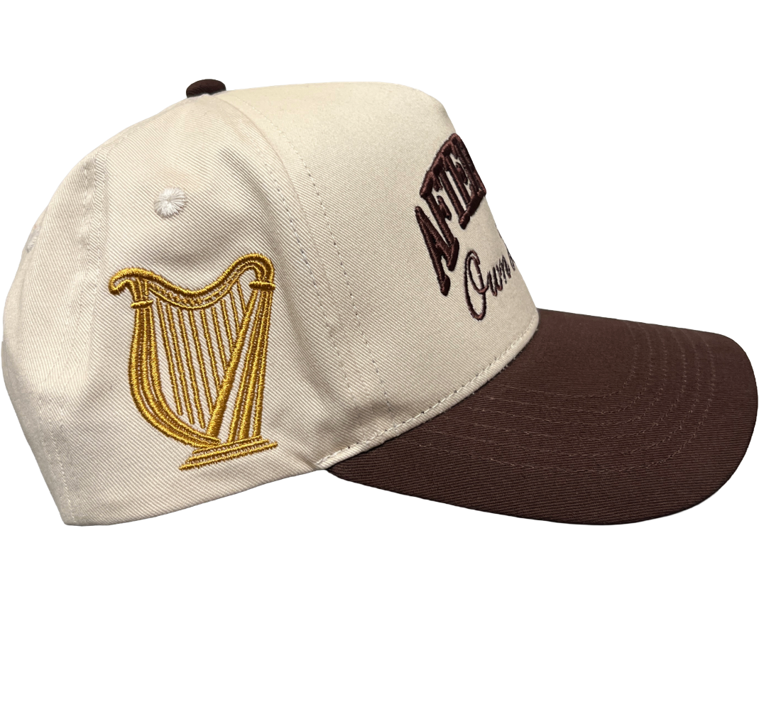 After God's Own Heart Snapback Hat - Cream/Hickory Brown (PRE-ORDER)